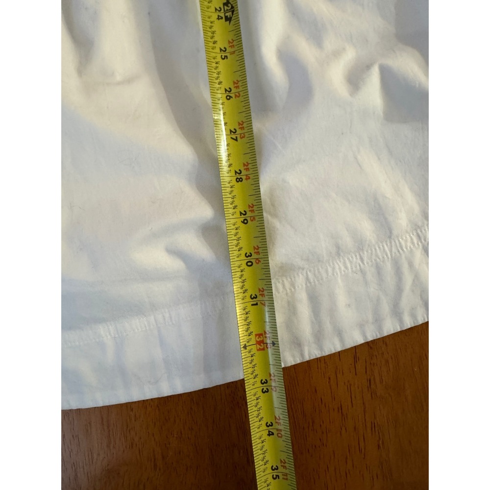 NWT Old Navy Women's White 100% Cotton Puff Sleeve Cut-Out Mini Dress Size Small - Picture 12 of 12